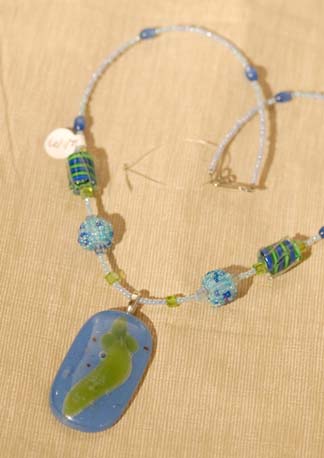 Fused Glass Necklace